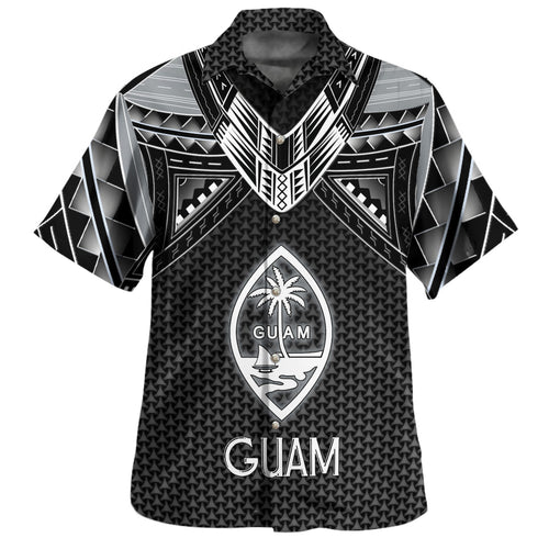 Kiribati Custom Personalised Hawaiian Shirt Polynesian Tribal Tattoo