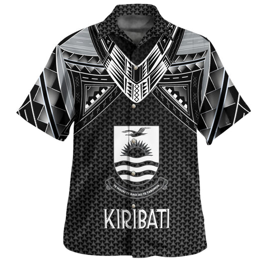 Marshall Islands Custom Personalised Hawaiian Shirt Polynesian Tribal Tattoo