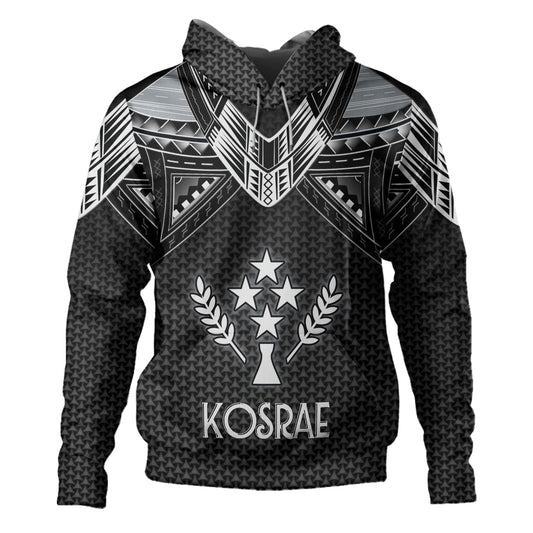 Kosrae Custom Personalised Hoodie Polynesian Tribal Tattoo