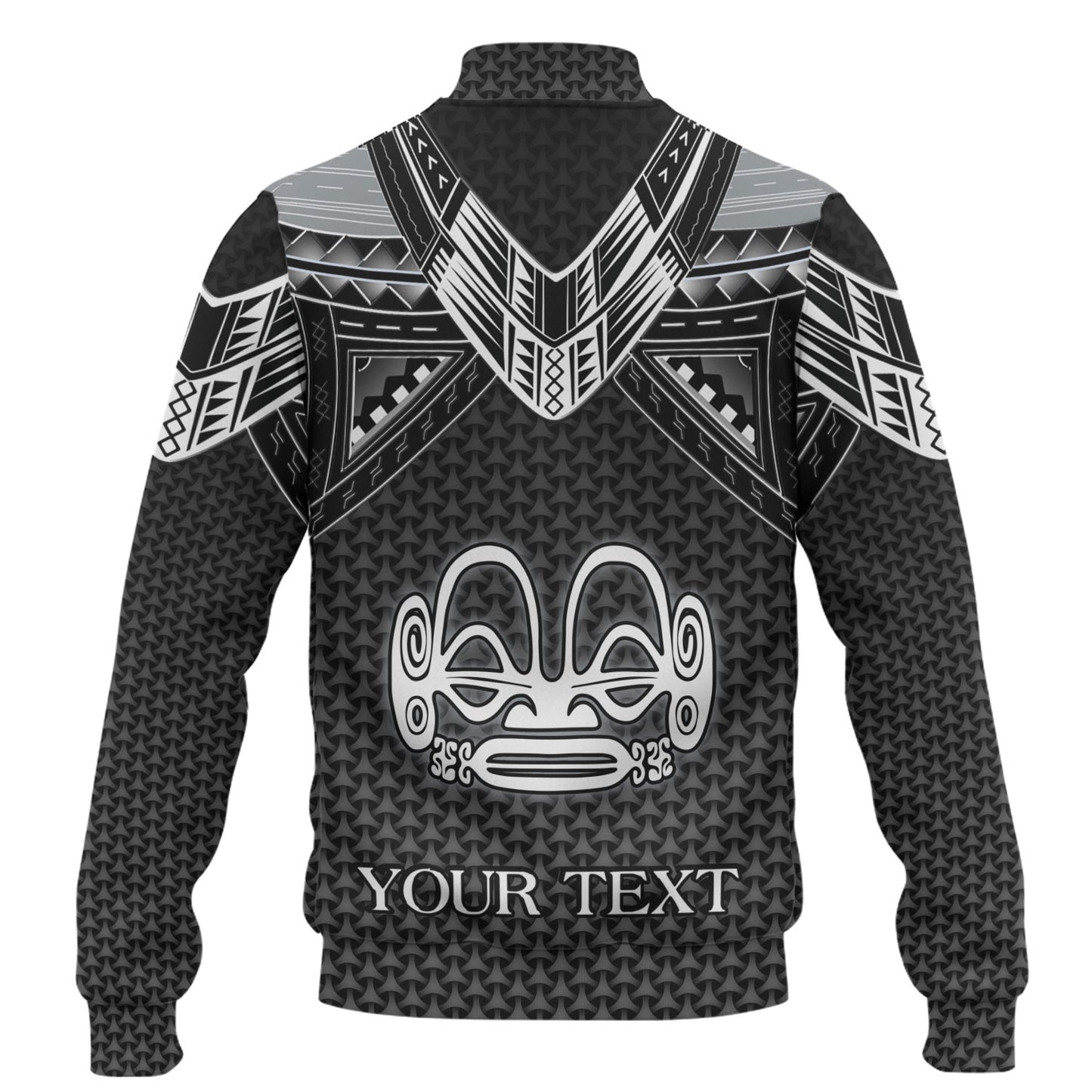 Marquesas Islands Custom Personalised Baseball Jacket Polynesian Tribal Tattoo