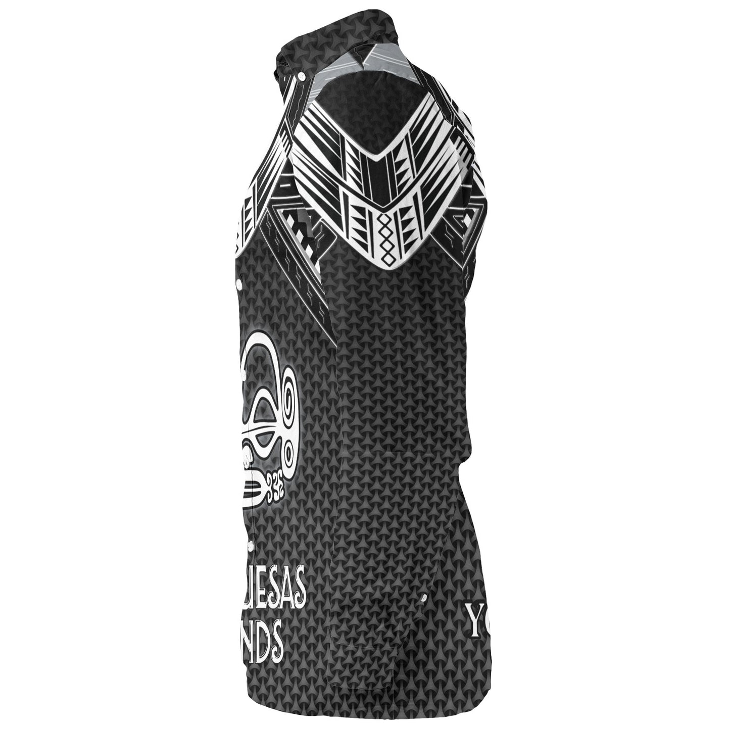 Marquesas Islands Custom Personalised Long Sleeve Shirt Polynesian Tribal Tattoo