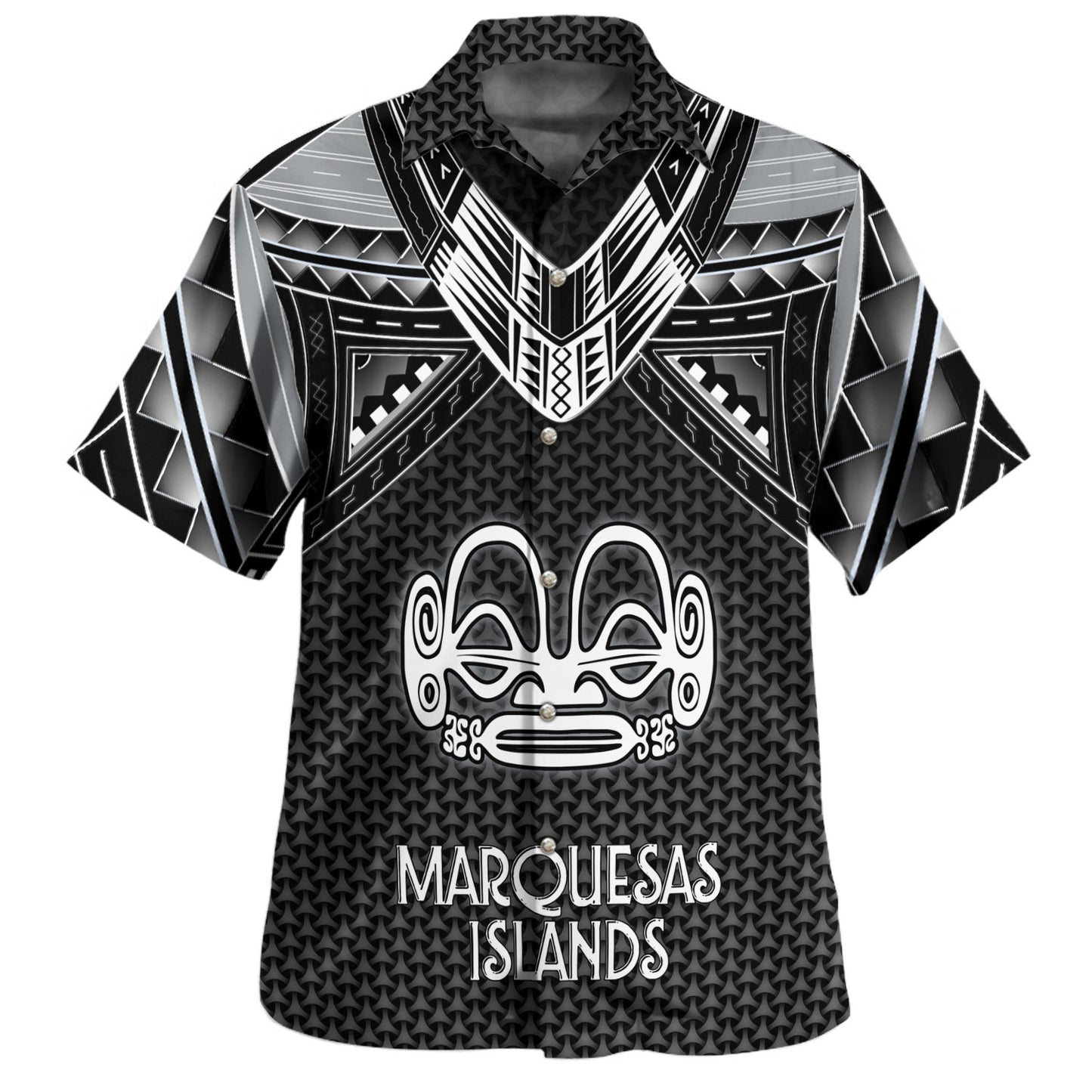 Tahiti Custom Personalised Hawaiian Shirt Polynesian Tribal Tattoo