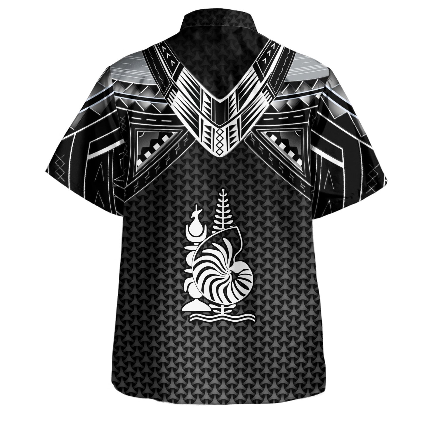 Solomon Islands Custom Personalised Hawaiian Shirt Polynesian Tribal Tattoo