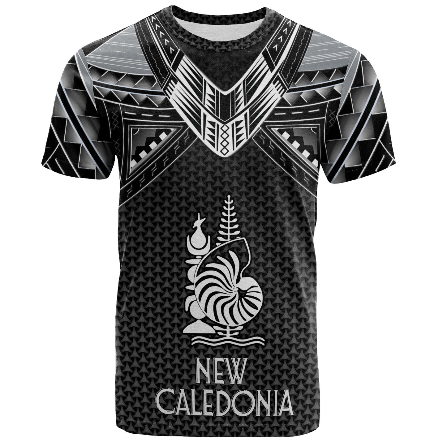 New Caledonia Custom Personalised T-Shirt Polynesian Tribal Tattoo
