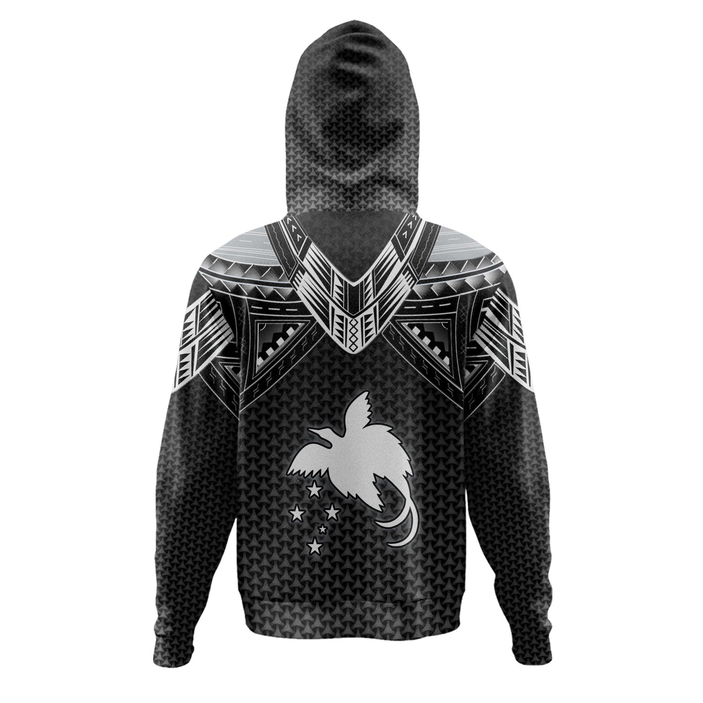 Papua New Guinea Custom Personalised Hoodie Polynesian Tribal Tattoo