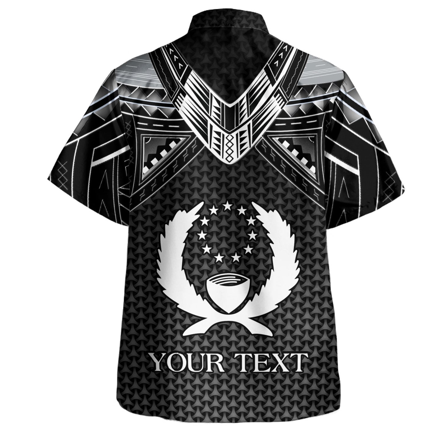 Yap State Custom Personalised Hawaiian Shirt Polynesian Tribal Tattoo