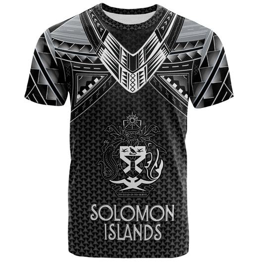 Solomon Islands Custom Personalised T-Shirt Polynesian Tribal Tattoo