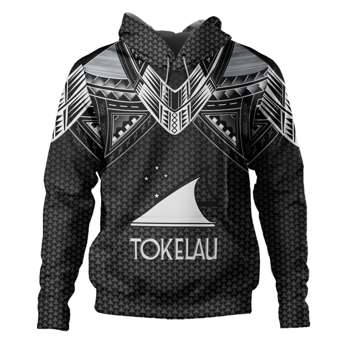 Tokelau Custom Personalised Hoodie Polynesian Tribal Tattoo