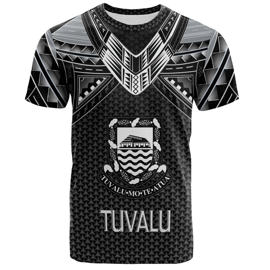 Tuvalu Custom Personalised T-Shirt Polynesian Tribal Tattoo
