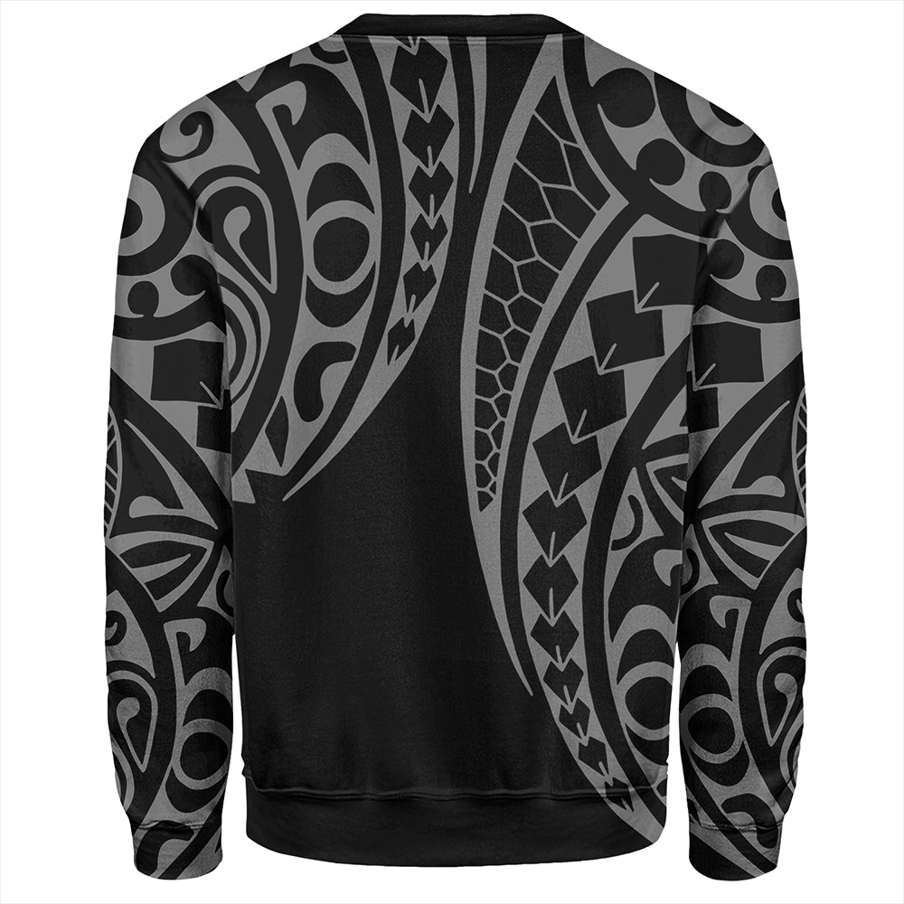 The Philippines Sweatshirt Sun White Kakau Style