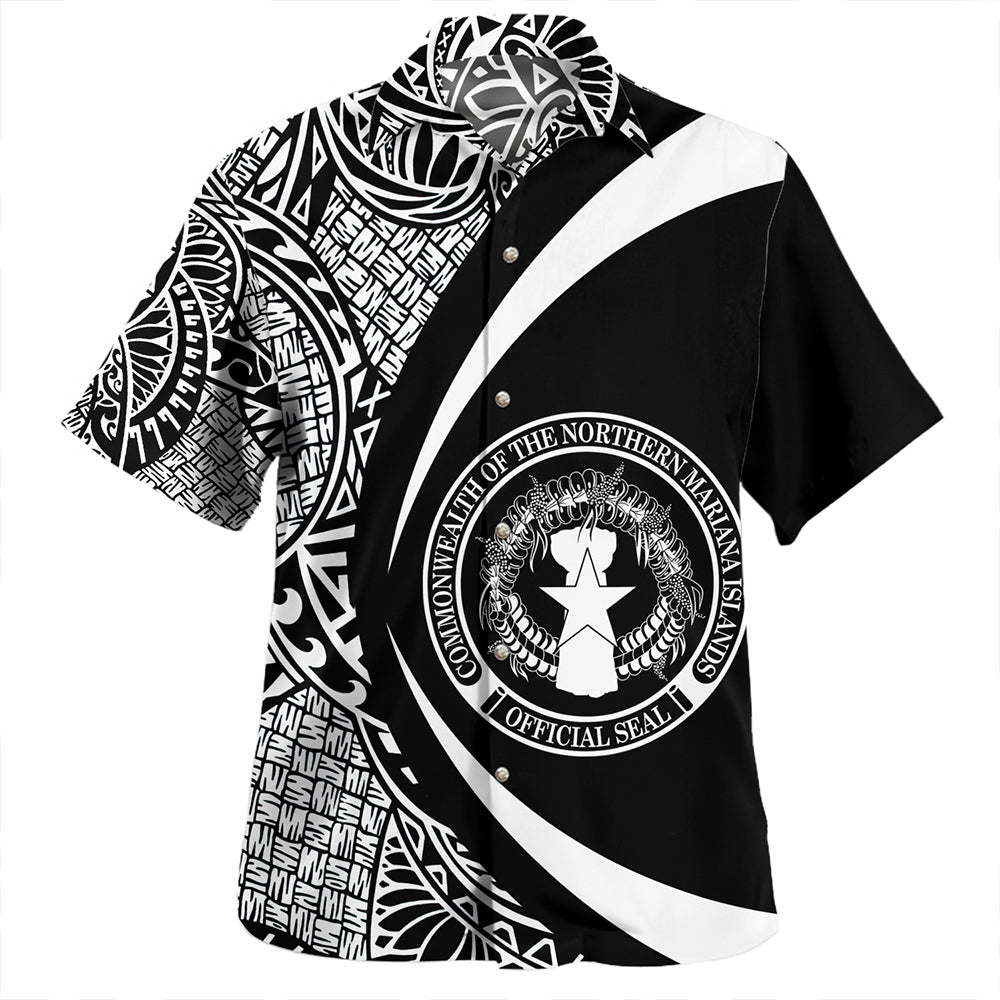 Chuuk Polynesian Hawaiian Shirt - Lauhala Coat Of Arms