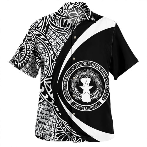 Chuuk Polynesian Hawaiian Shirt - Lauhala Coat Of Arms