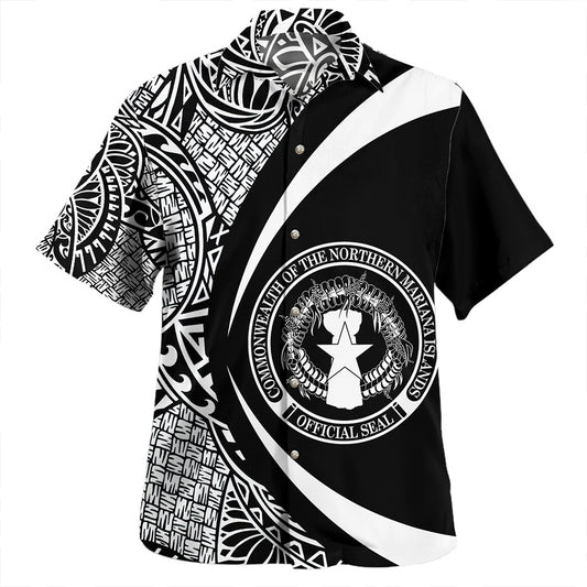 Chuuk Polynesian Hawaiian Shirt - Lauhala Coat Of Arms