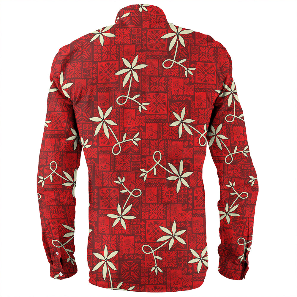 Hawaii Long Sleeve Shirt ELV PRL Red