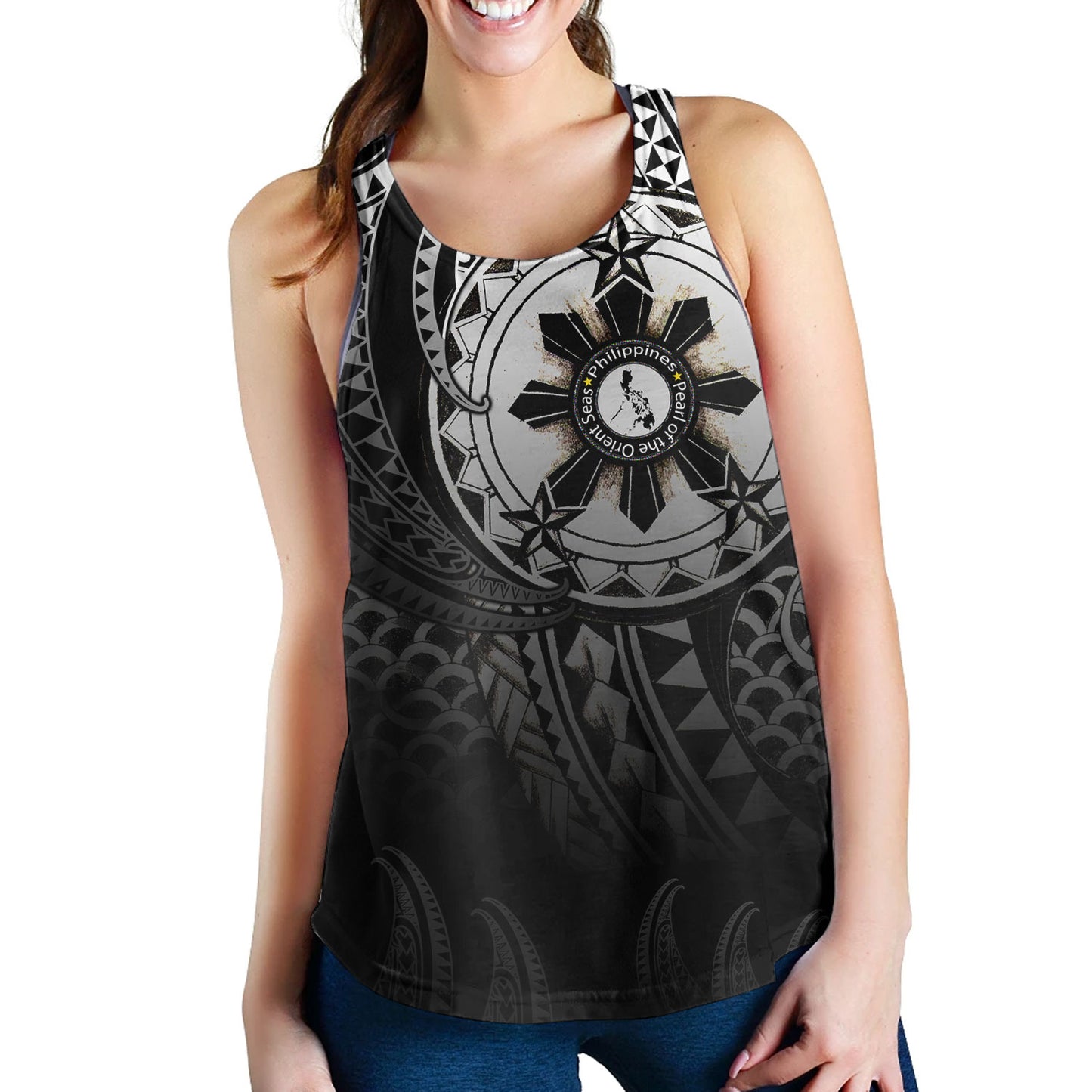 Philippines Women Tank Pearl of the Orient Seas