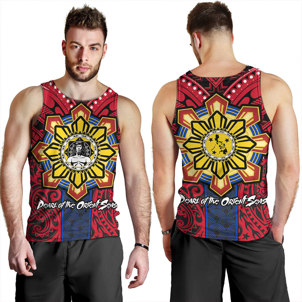 Philippines Tank Top The Story of Lapu-Lapu Pearl of the Orient Seas Tribal Pride