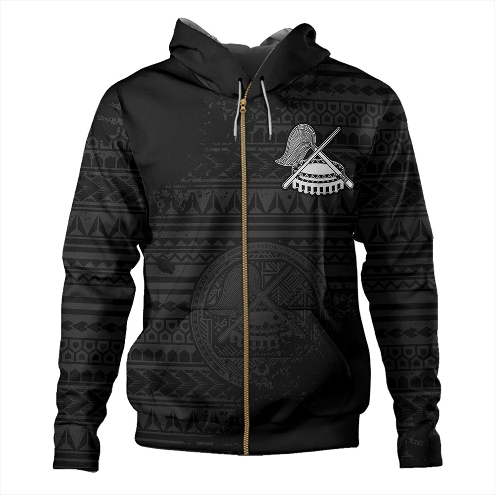 Seal American Samoa Hoodie Grunge Simple Style