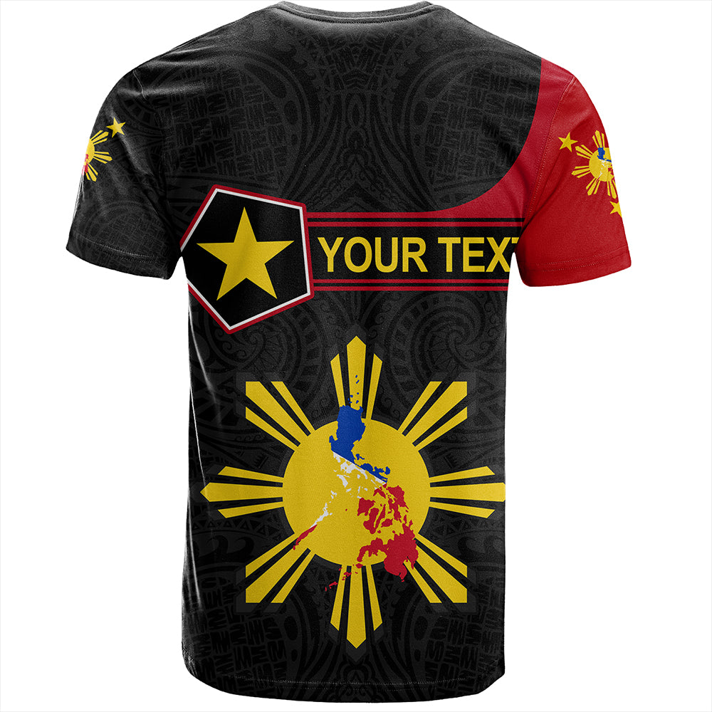 Philippines T-Shirt Custom Polynesian Filipino Simple Style