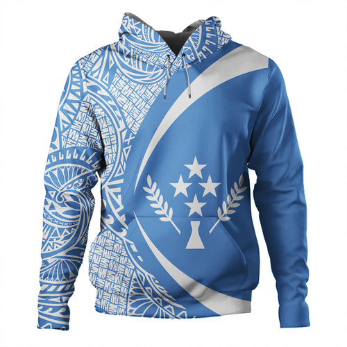 Kosrae Hoodie Coat Of Arm Lauhala Circle