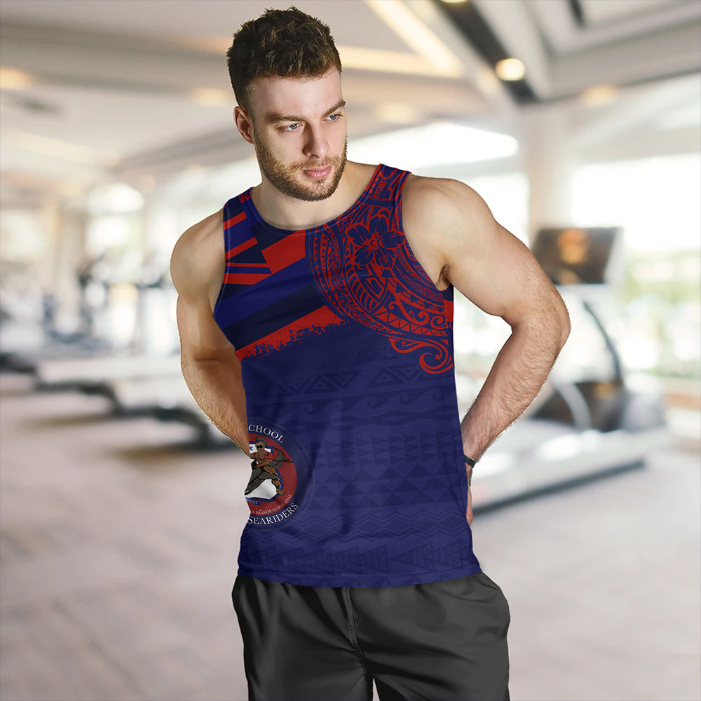 Hawaii Tank Top Waianae High School With Crest Style