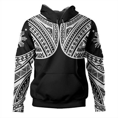 Philippines Hoodie Sun Star Warrior Style White