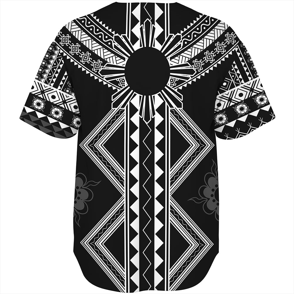 Philippines Baseball Shirt Tattoo Tribal Batok Symbols