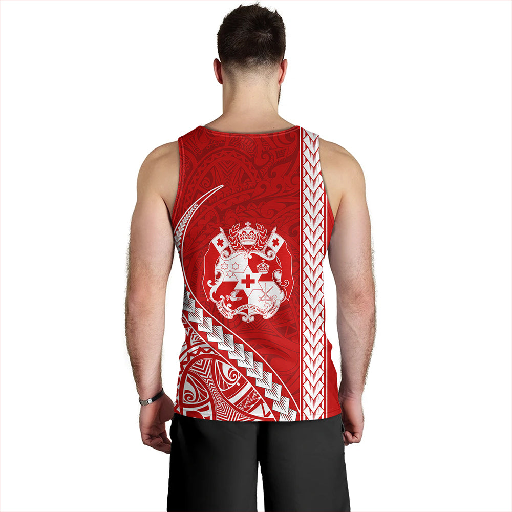 Tonga Tank Top Tribal Polynesian Coat Of Arms