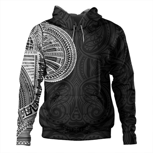 Samoa Tribal Maori Tattoo Roman Reigns Hoodie White