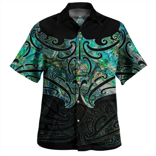 New Zealand Hawaiian Shirt Maori Papua Shell Pattern