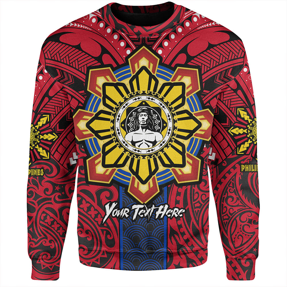 Philippines Sweatshirt The Story of Lapu-Lapu Pearl of the Orient Seas Tribal Pride