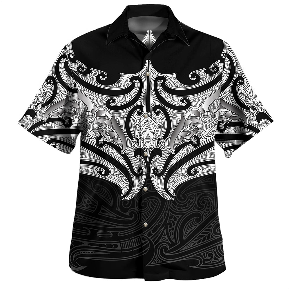 New Zealand Hawaiian Shirt Maori Pattern