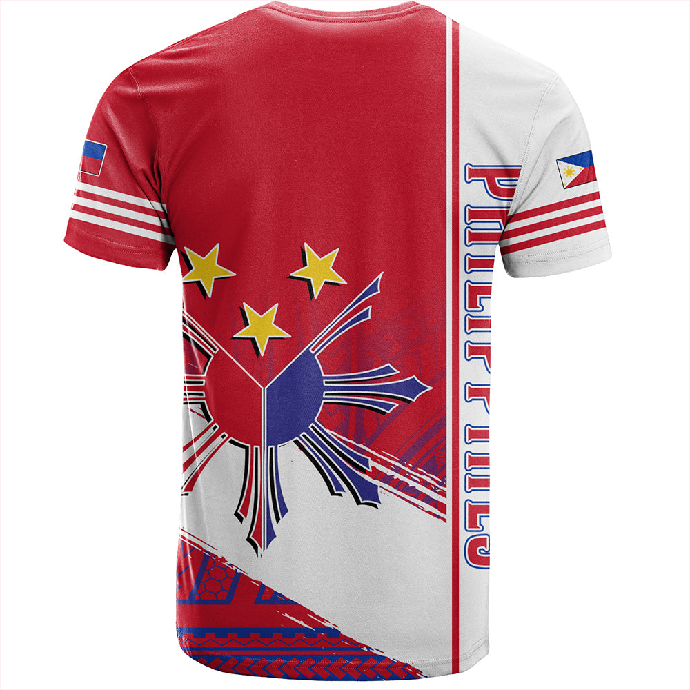 Philippines T-Shirt Sun Star Quartar Style