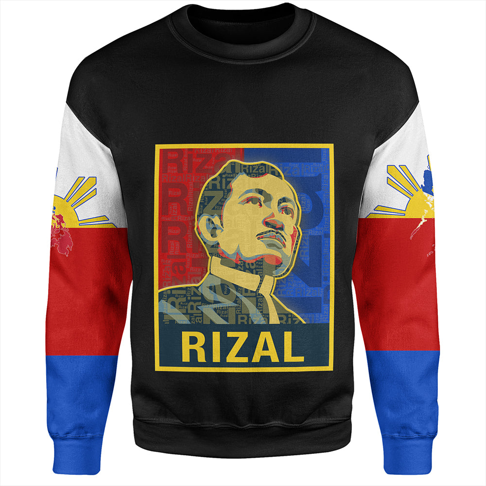 Philippines Sweatshirt Rizal Day Flag