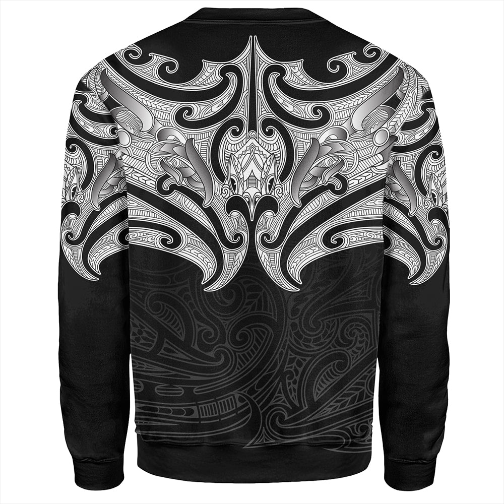 New Zealand Sweatshirt Maori Pattern