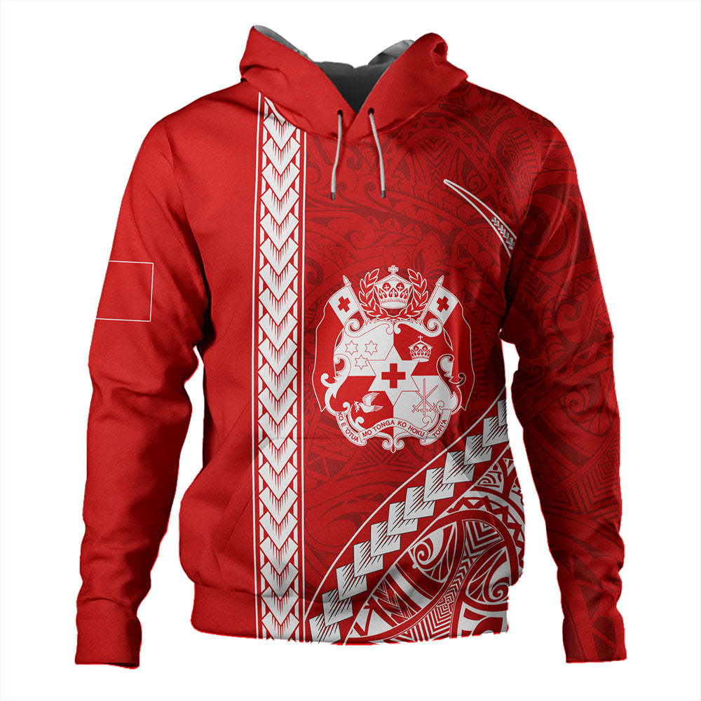 Tonga Hoodie Tribal Polynesian Coat Of Arms