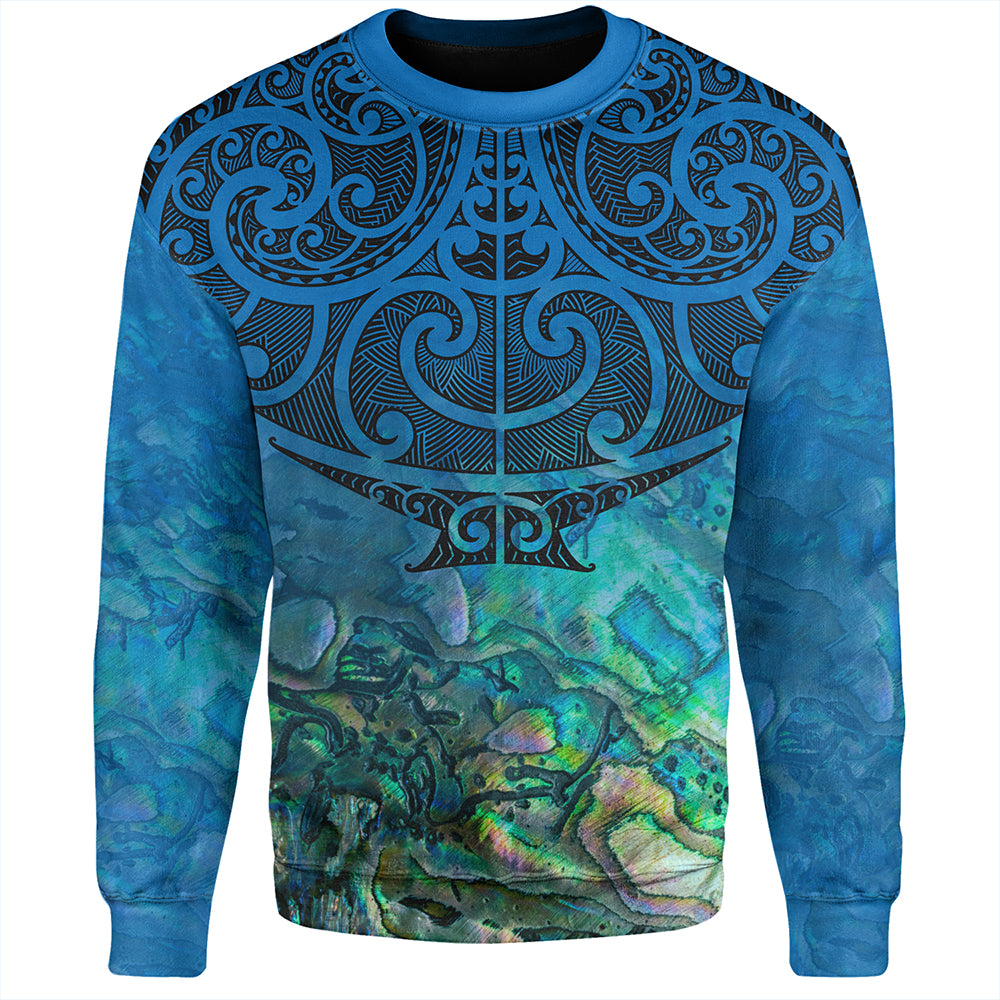 New Zealand Sweatshirt Maori Papua Shell