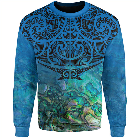 New Zealand Sweatshirt Maori Papua Shell