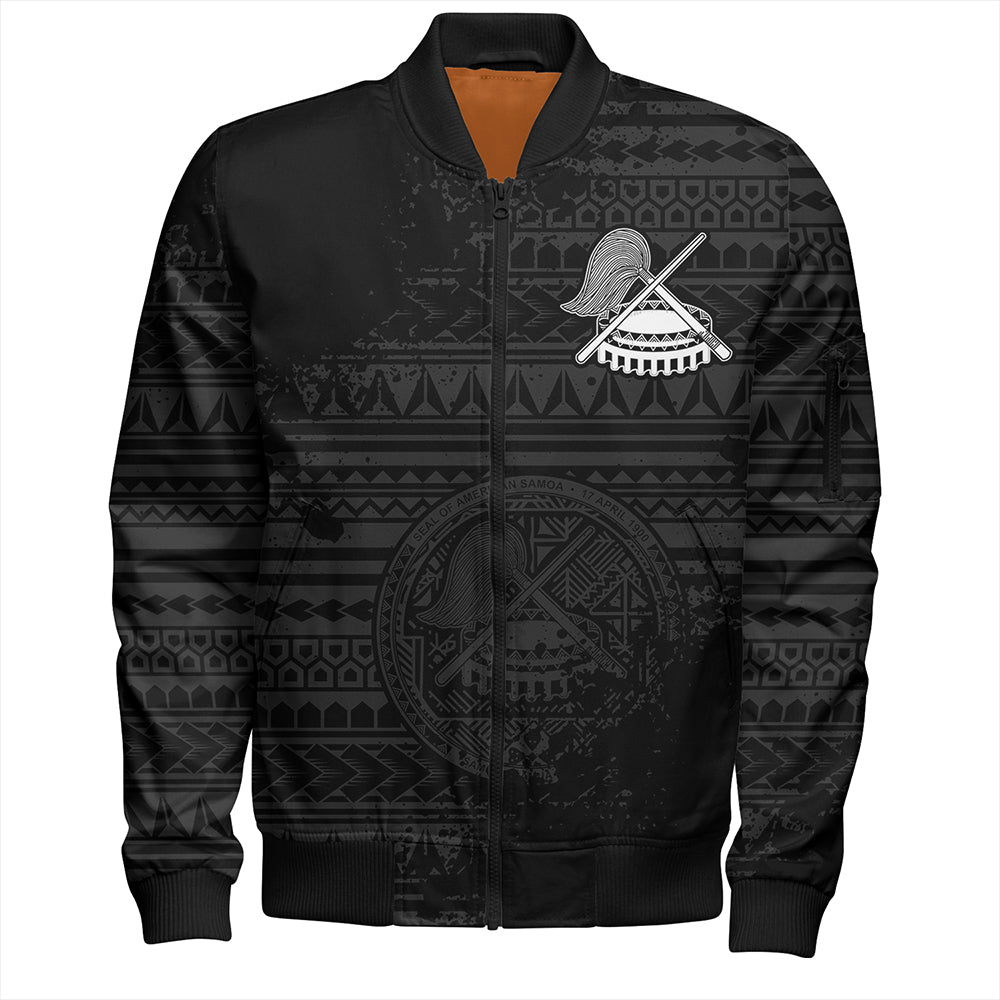 Seal American Samoa Bomber Jacket Grunge Simple Style