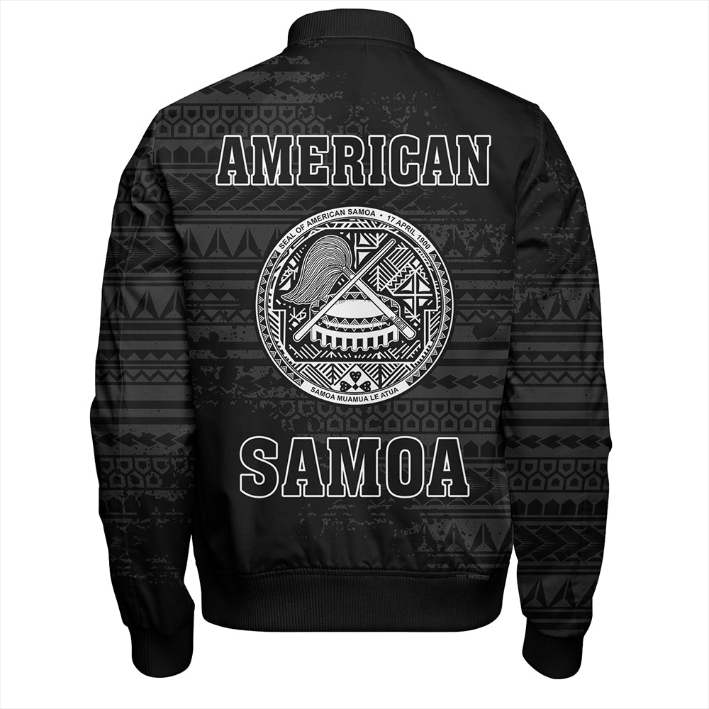 Seal American Samoa Bomber Jacket Grunge Simple Style