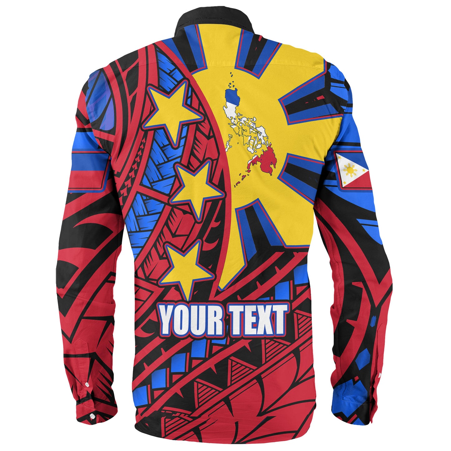 Philippines Long Sleeve Shirt Custom Lapu-Lapu The Legendary Filipino Hero