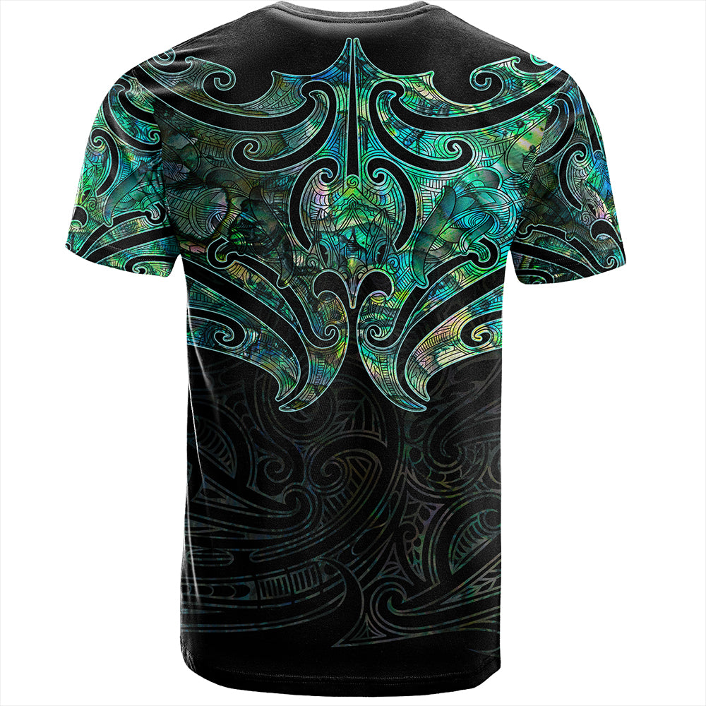 New Zealand T-Shirt Maori Papua Shell Pattern