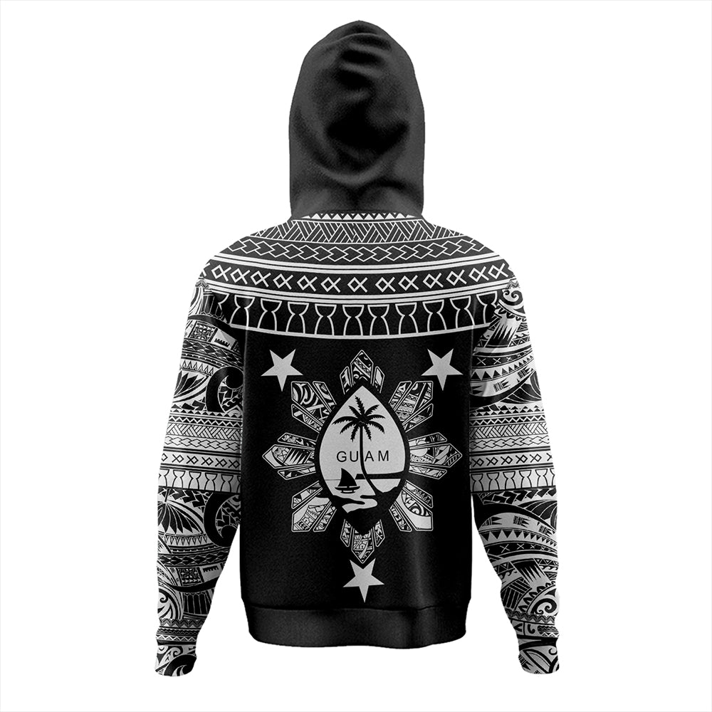 Guam Seal With Philippines Filipinos Sun Hoodie Tribal Island