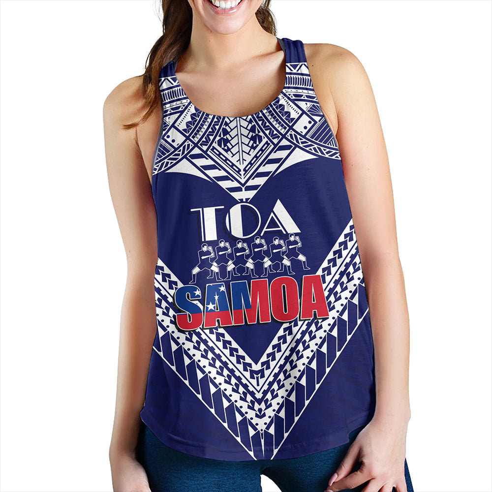 (Customize Personalize) Toa Samoa RLS Warriors Siva Tau Women Tank