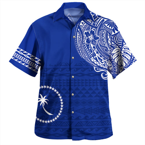 Kiribati Hawaiian Shirt Coat Of Arm Lauhala Circle