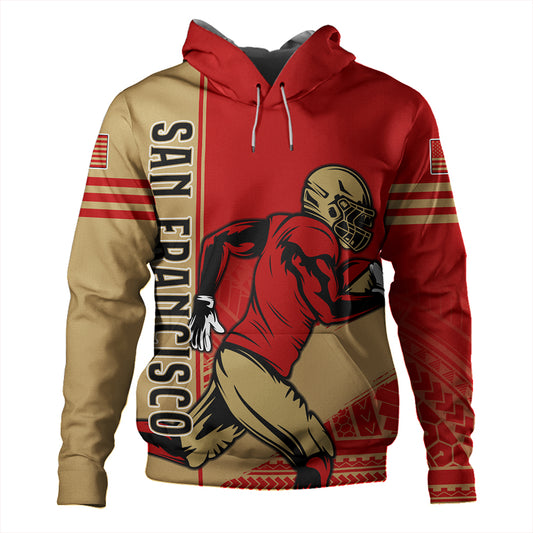 Polynesian Hoodie San Francisco American Football