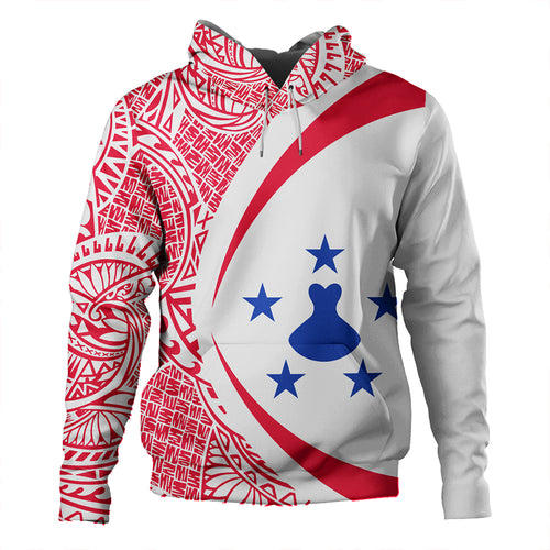 Austral Islands Hoodie Coat Of Arm Lauhala Circle