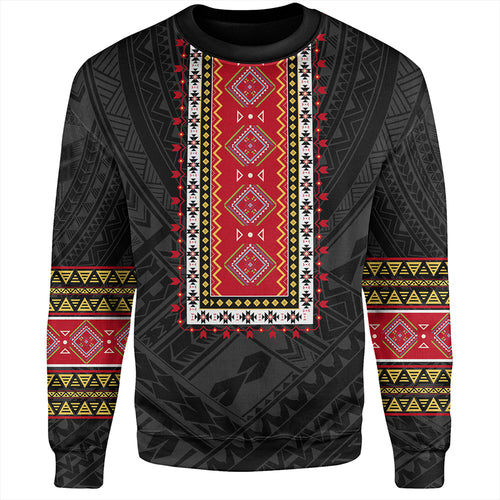 Philippines Sweatshirt Ethnic Traditional Eagle Style