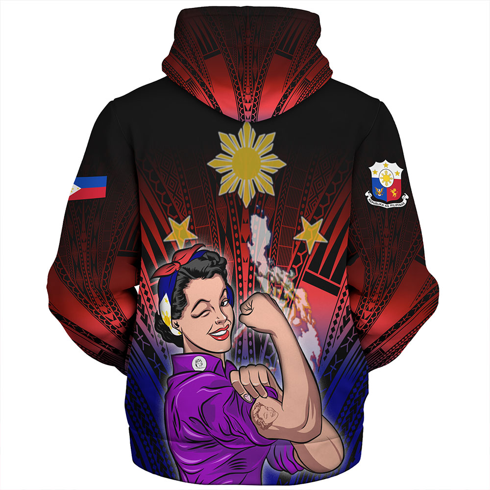Philippines Filipinos Sherpa Hoodie - Proud Filipina Style