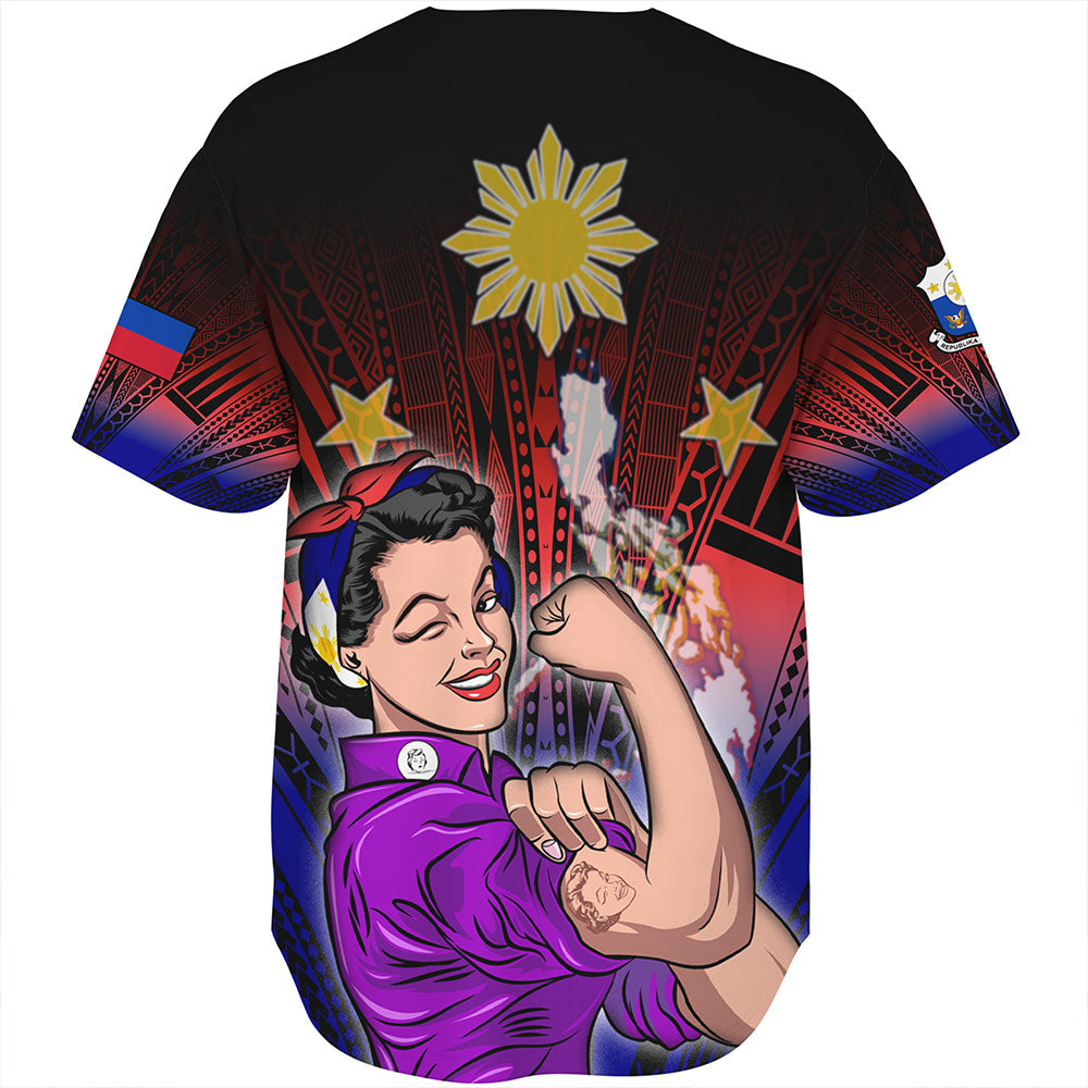Philippines Filipinos Baseball Shirt - Proud Filipina Style