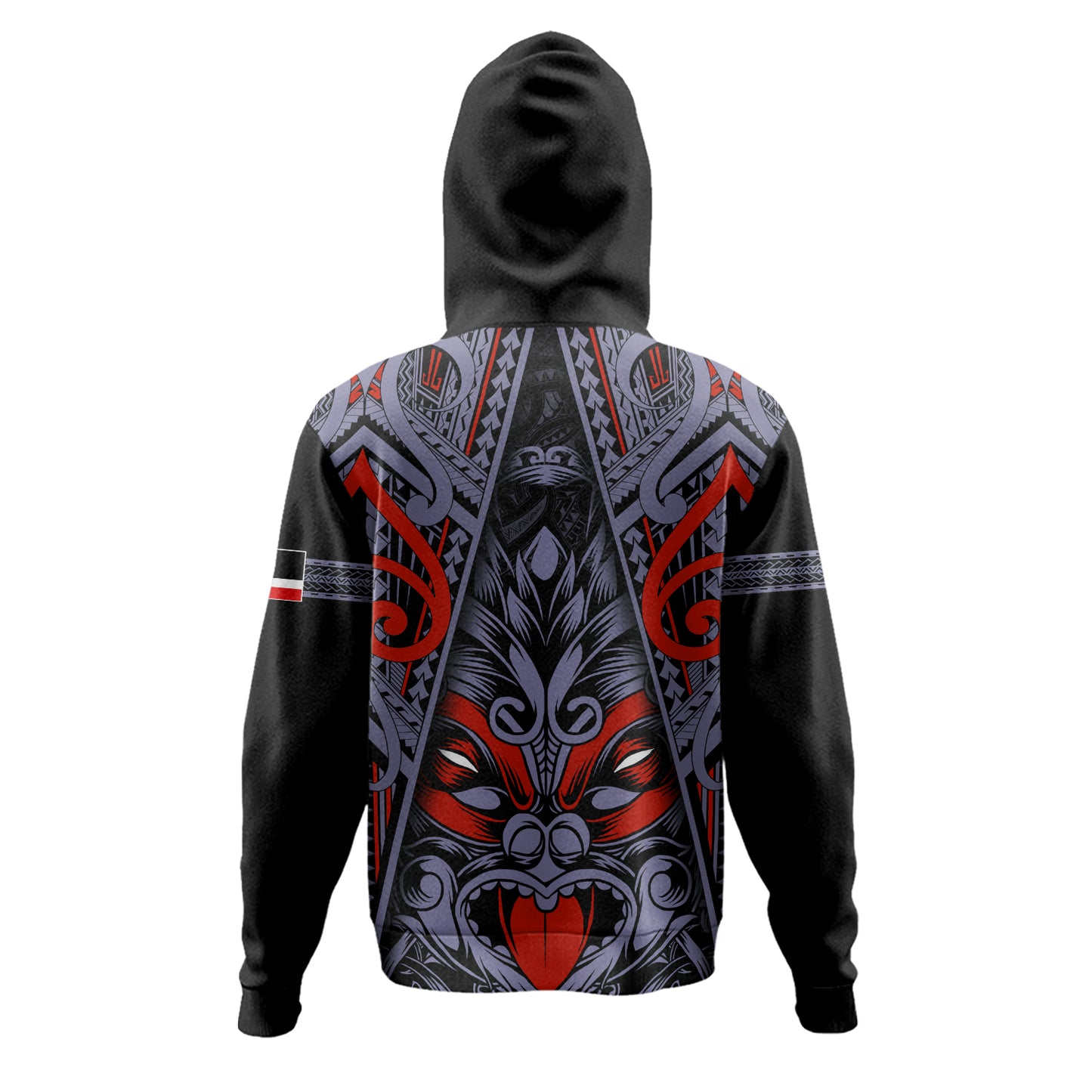 New Zealand Hoodie Tiki Mask Aotearoa Style